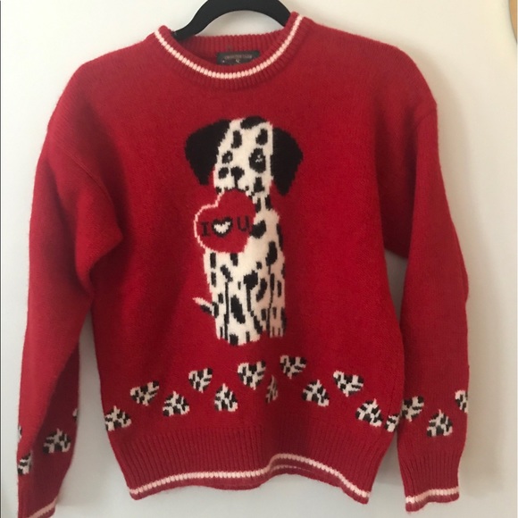 Charter Club Sweaters - Vintage charter club wool Dalmatian sweater